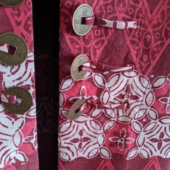 Evening Jacket Batik-print NWOT BATIK Senopati - Picture 5 of 7